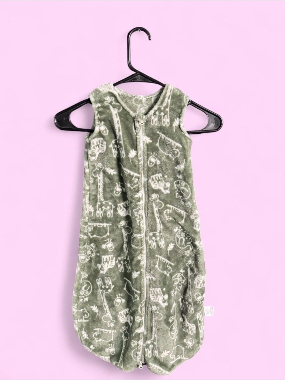 Yoofoss Fleece Baby Sleep Sack 6–12M Jungle